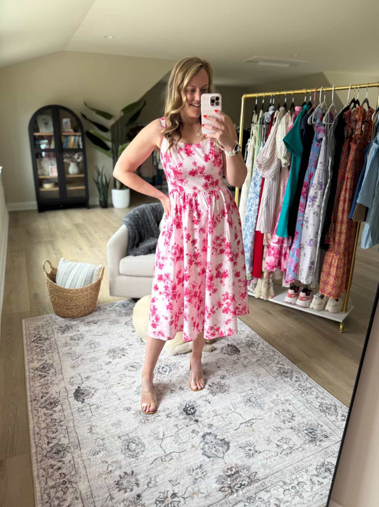 Pink floral dress

Amazon fashion summer outfit summer dress heels wedding guest dress

#LTKgrwm #LTKootd #LTKWedding