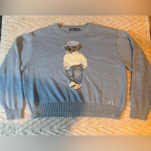 Polo by Ralph Lauren Jumper Sweater with Bear XL | Poshmark