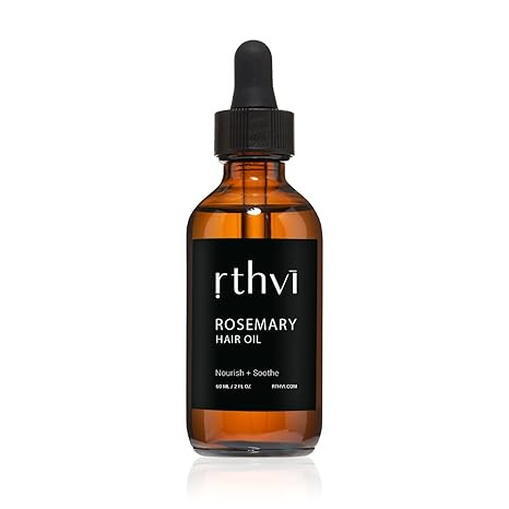 Rthvi Rosemary Oil for Hair Growth - 2 Oz, Hair Strengthening Oil for All Hair (60ml) | Amazon (US)