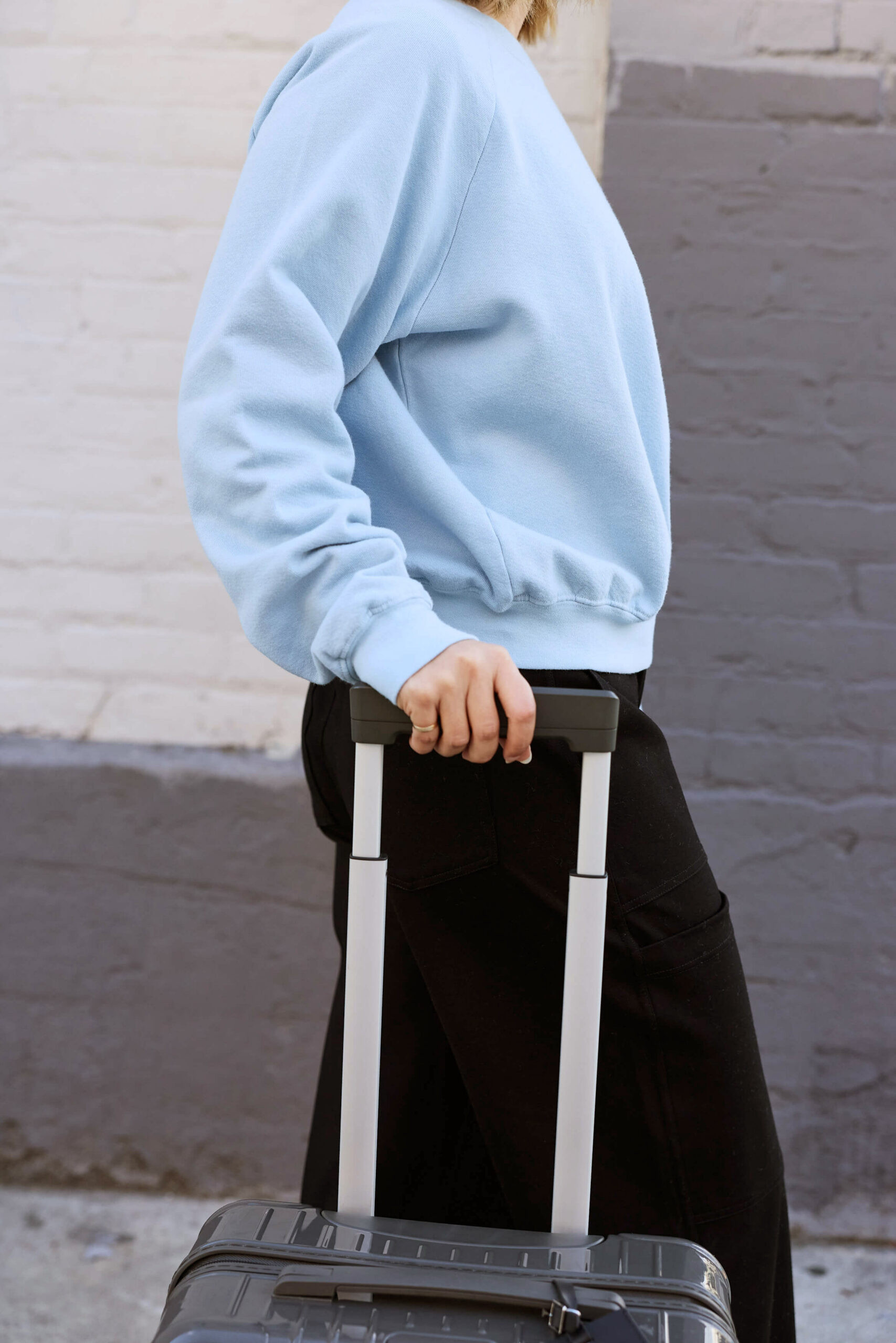 A comfy must-have sweatshirt for travel! I wear my true size medium - the perfect layer for the airport!  

 #LTKootd #LTKTravel