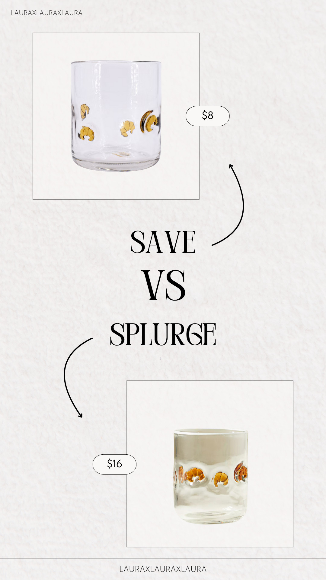 Target vs. Anthropologie 🥐 

Same croissant charm, two very different price points. One’s an easy everyday save, the other’s a splurge-worthy statement for brunch tables and coffee moments that deserve a little extra flair. Proof that great style isn’t about the price—it’s about the details.

#LTKhome #SplurgeVsSave #TargetFinds #AnthropologieHome #TabletopStyle #KitchenFinds #CafeInspired #LTKfavorites


 

 