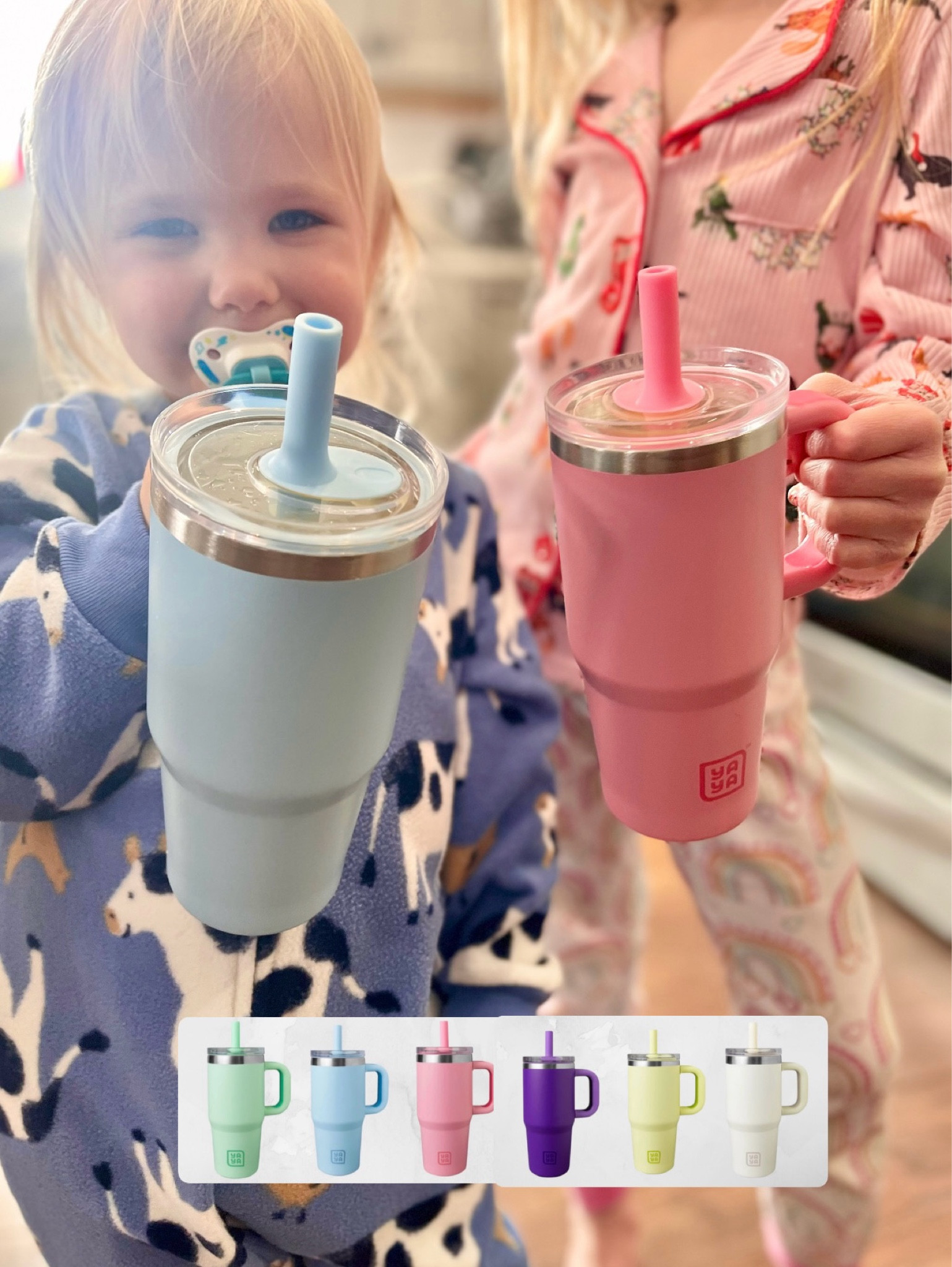 My kids are OBSESSED with these kid friendly tumblers! An affordable kids Stanley?! Yes please! They have used them almost everyday since Christmas! 6 color options all finally back in stock!!  What a WIN of a Walmart find🙌🏽 

kids cups, Walmart kids find, kids tumbler, kids travel items, kids Stanley, Easter basket gift, kids Valentine’s Day gift idea 

#LTKTravel #LTKKids #LTKGiftGuide