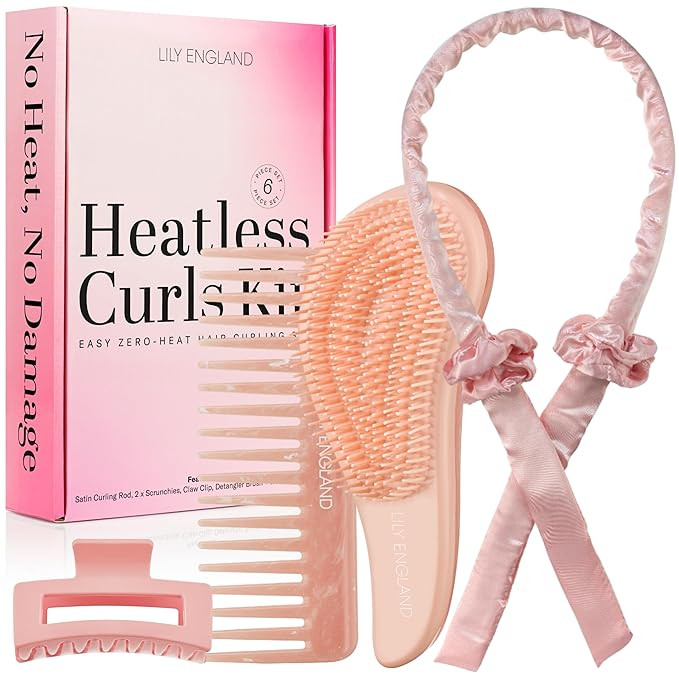 Lily England Heatless Hair Curler Gift Set for Women, Perfect Christmas Stocking Stuffers for Wom... | Amazon (US)