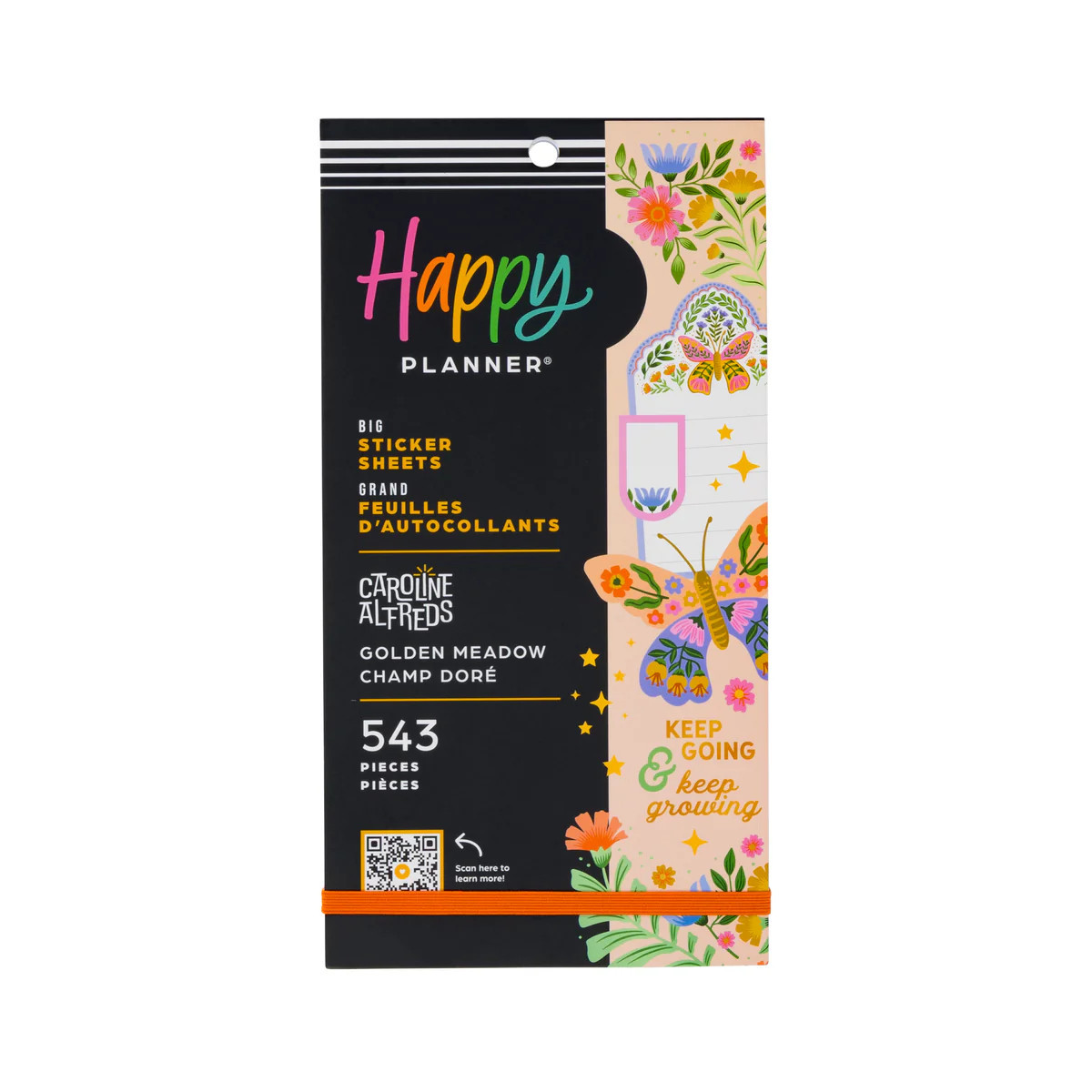 Golden Meadow - Value Pack Stickers - Big | Happy Planner