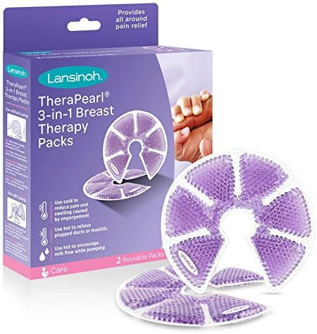 Lansinoh TheraPearl Breast Therapy Pack, Breastfeeding Essentials, 2 Pack | Amazon (US)