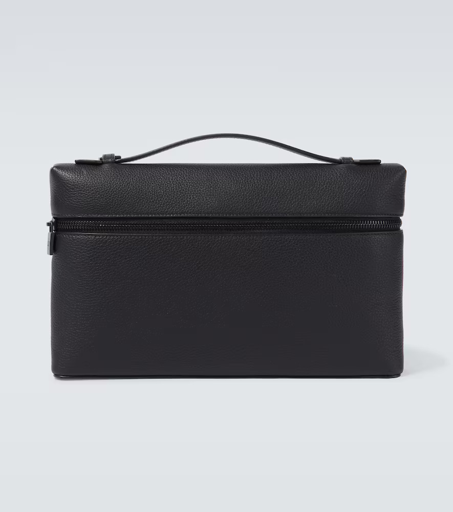 Loro Piana Extra leather pouch | Mytheresa (US/CA)