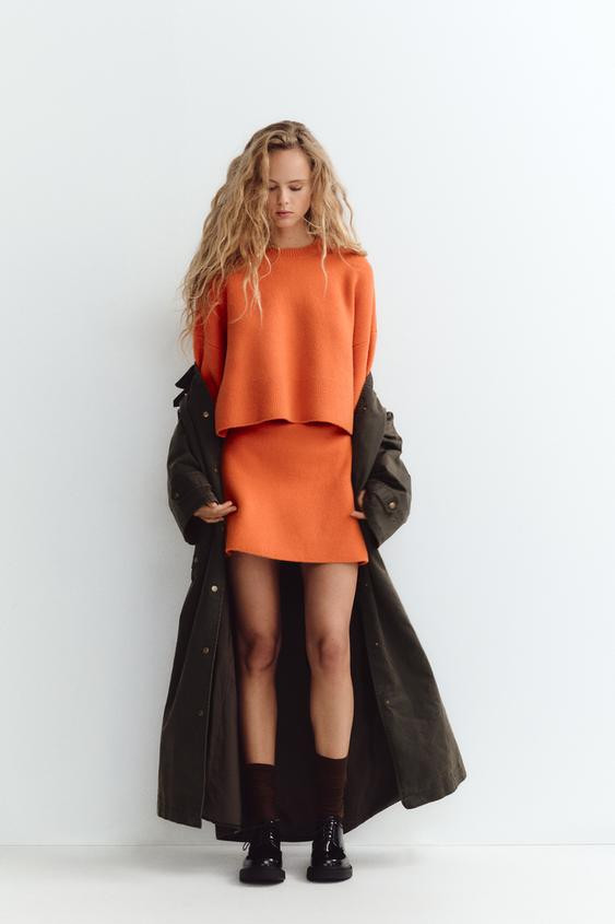 PLAIN KNIT SWEATER | Zara UK