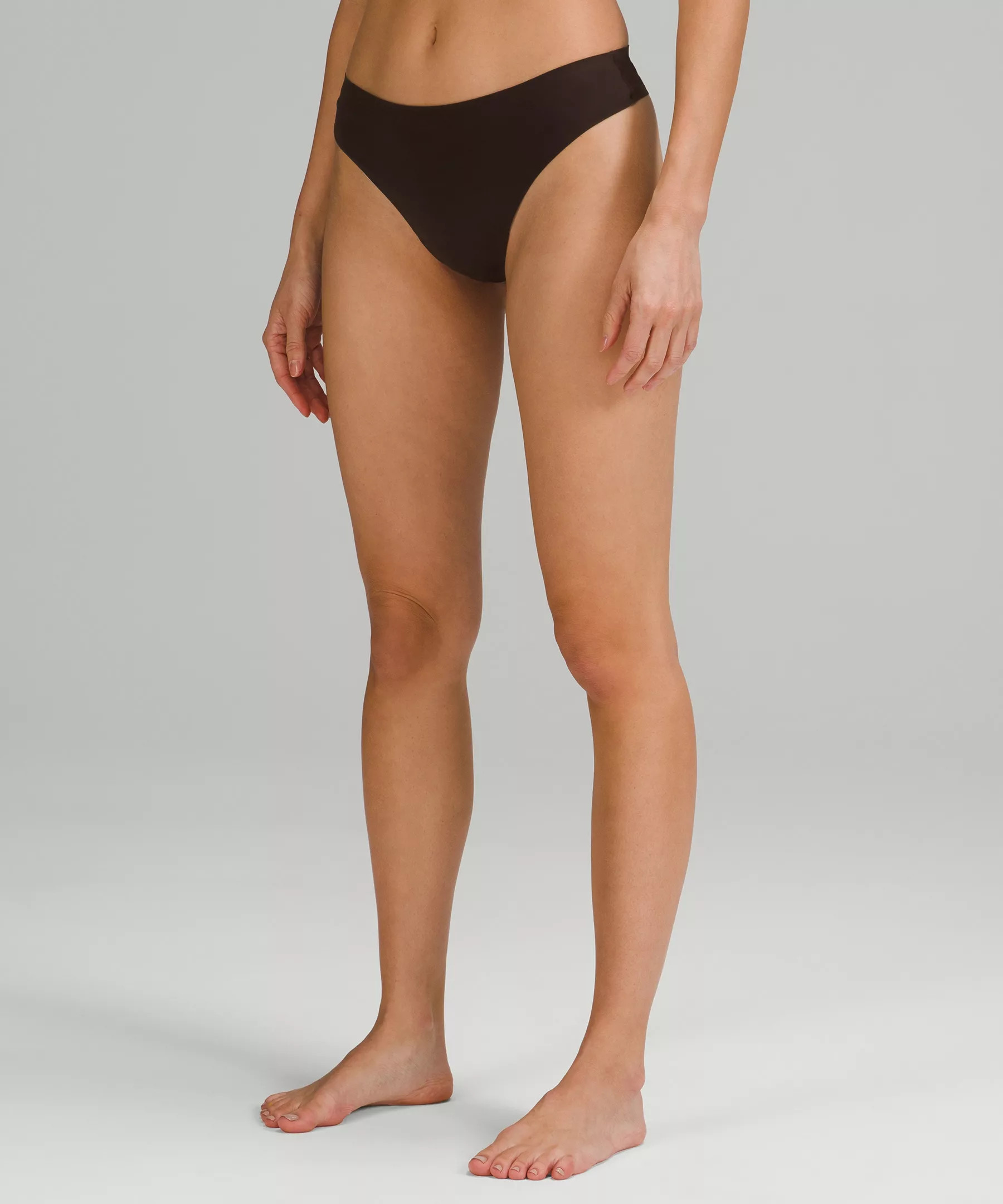 InvisiWear Mid-Rise Thong Underwear | Lululemon (US)