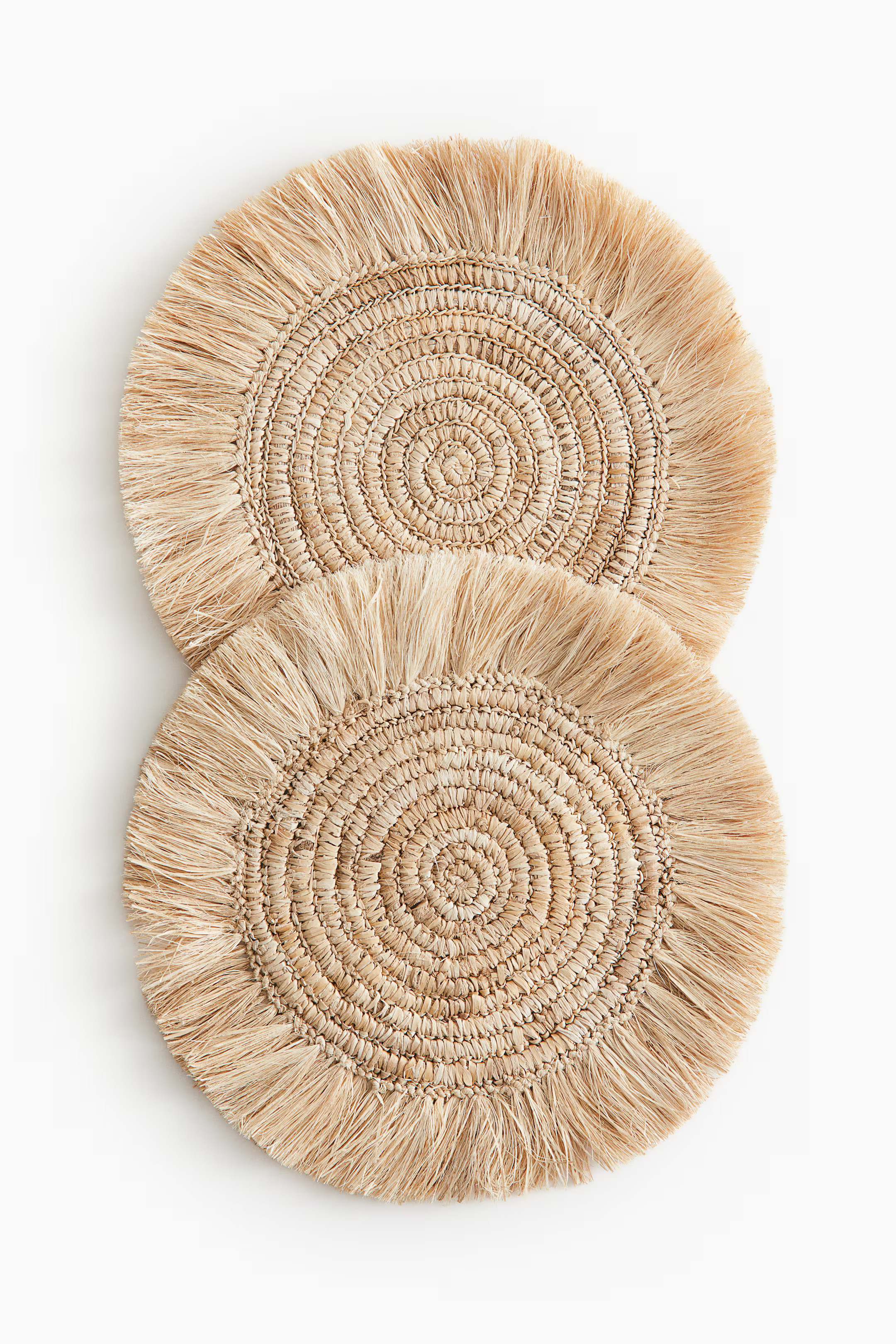 2-pack banana fibre placemats | H&M (UK, MY, IN, SG, PH, TW, HK)
