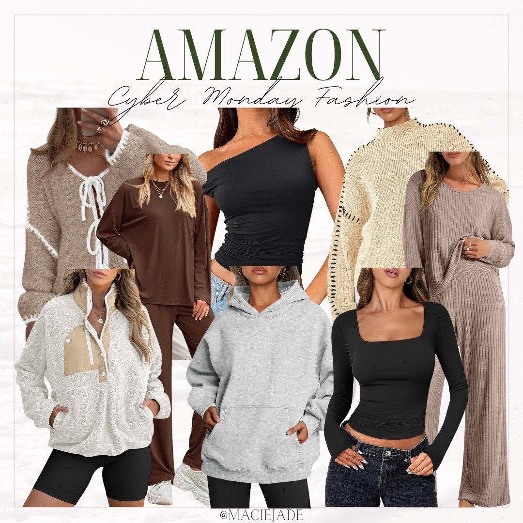 Amazon Cyber Monday Fashion Picks!🛍️😍 cyber monday fashion, amazon cyber monday, cyber week shopping, amazon shopping, cyber monday fashion for women

#LTKCyberWeek #LTKFindsUnder100 #LTKSaleAlert