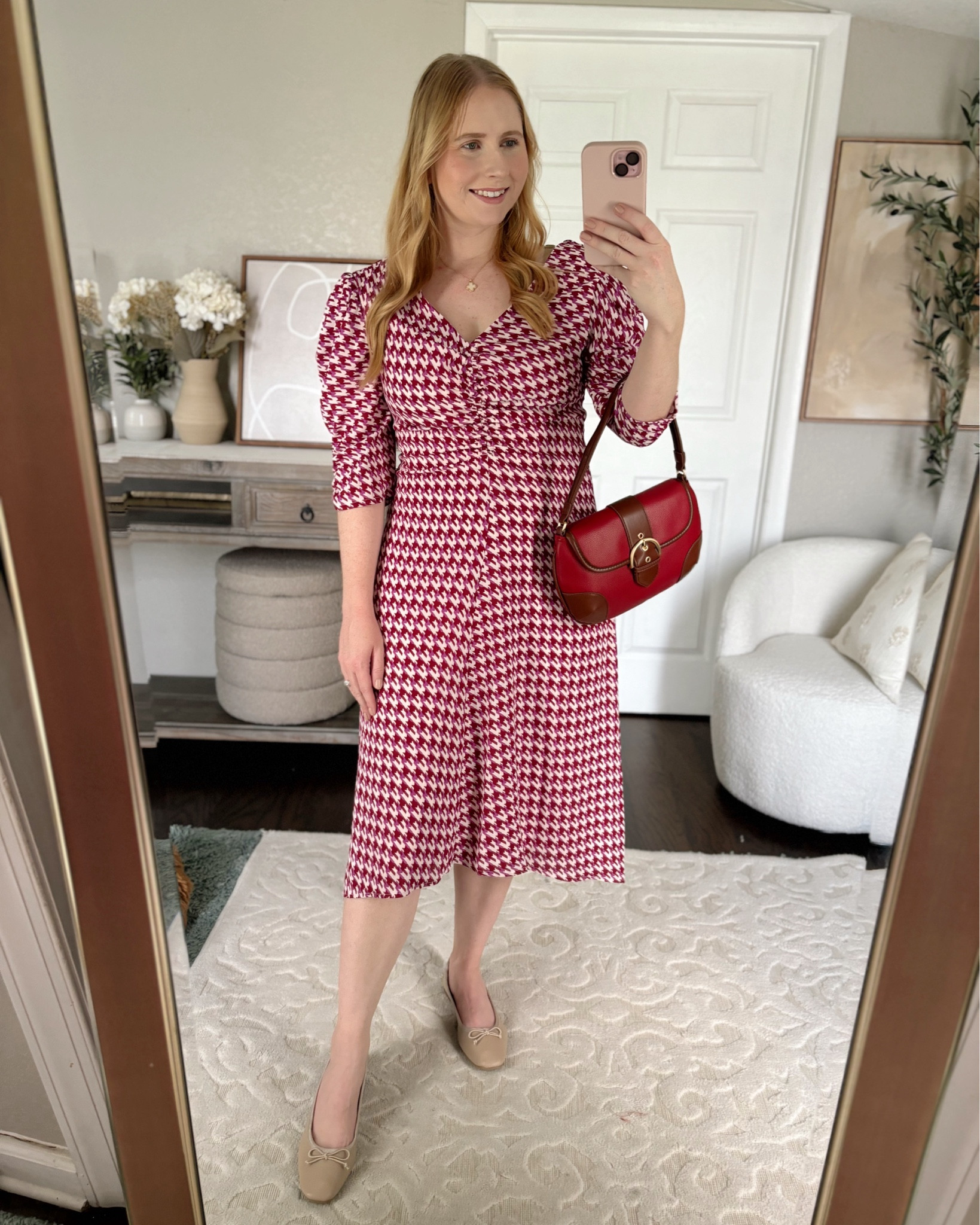 Scoop Women's Puff Sleeve Ruched Dress, Size Medium, Fall Dress, Fall Outfit, Walmart Dress, Teacher Outfit, Teacher Dress 

#LTKBacktoSchool #LTKWorkwear #LTKSeasonal