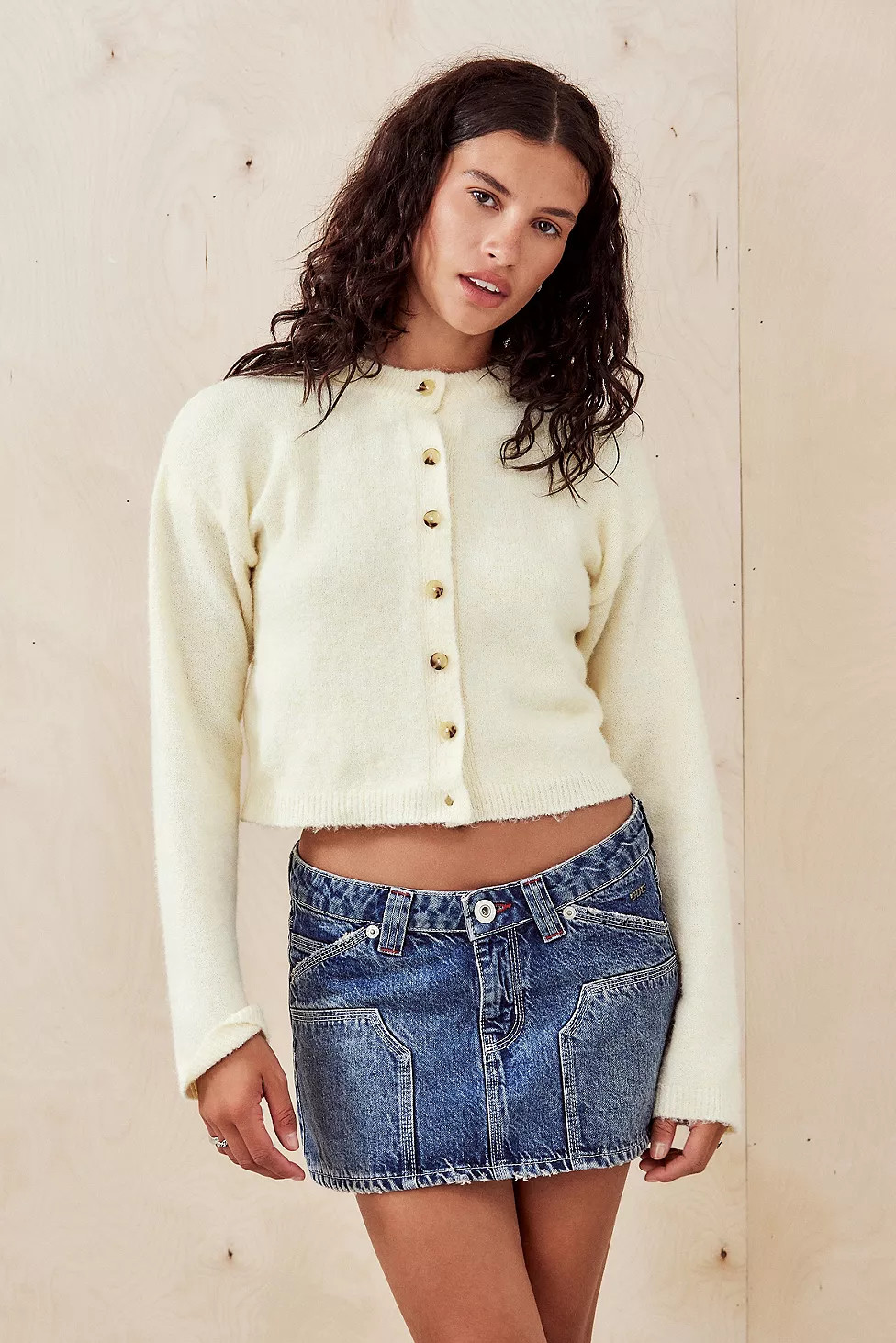 BDG Carpenter Denim Mini Skirt | Urban Outfitters UK
