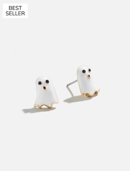 ✨Baublebar Halloween Accessories✨ 

Bring your look back to life with the Scared To Death Earrings. Featuring gold plating and glossy glow-in-the-dark enamel, these stud earrings give off a lot of Halloween spirit for a such a dainty package. Wear this pair by themselves or as an accent to your ear stack to add a little spook to any style. During the day, leave them in the sun or strong indoor lighting to guarantee a statement at night.

Halloween party
Halloween essentials 
Pink Halloween 
Halloween party ideas 
Kids birthday party ideas
Backyard entertainment 
Party styling 
Party planning 
Party decor
Party essentials 
Shop small 
Trick or treat
Spooky season
Spooky One
Boo
Boogie Bash party 
Holiday party
Holiday essentials 
Halloween earrings 
Halloween studs
Glow in the dark earrings
Halloween costume
Skeleton earrings
Ghost earrings 
Pumpkin earrings 

#LTKGiftGuide #LTKGifts
#liketkit #LTKHalloween #LTKHoliday #LTKParties
#LTKkids #LTKstyletip #LTKunder50 #LTKbaby #LTKfamily #LTKFind 

#LTKSeasonal #LTKSale #LTKunder100