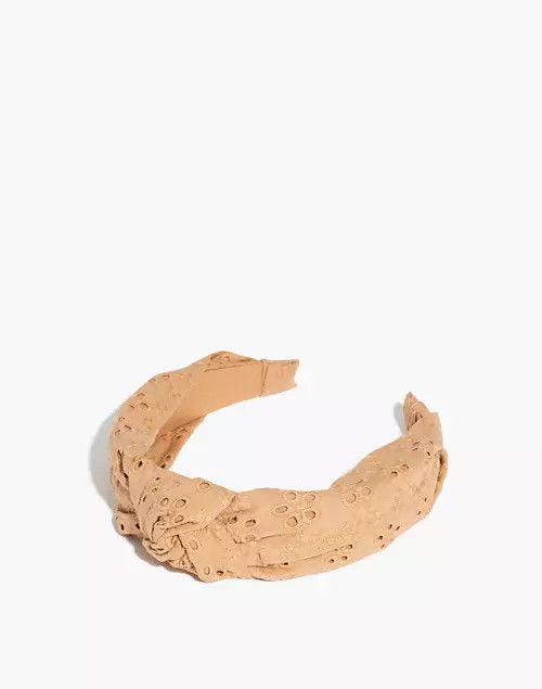 Knotted Covered Headband | Madewell