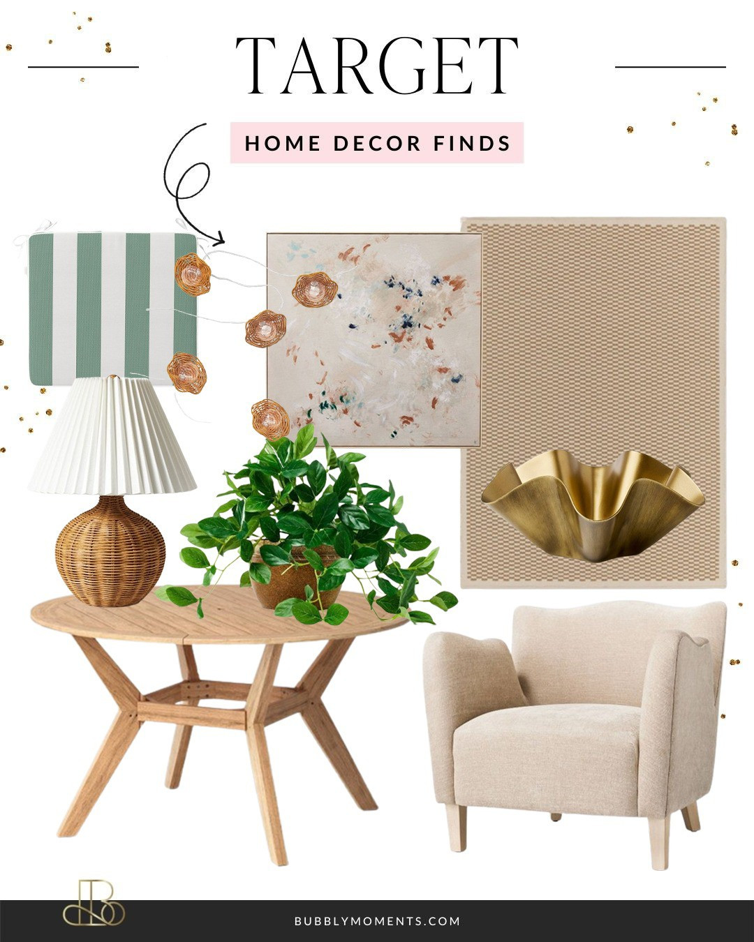 Discover the best Target Home Decor Finds to refresh your living space! From chic throw pillows and cozy blankets to stylish wall art and elegant vases, our curated selection has everything you need to create a welcoming and beautiful home. Whether you're looking to update your living room, bedroom, or any other space, these trendy and affordable pieces will add a touch of personality and style. Perfect for all design tastes, these decor finds help you express your unique style effortlessly. Shop now to transform your home into a sanctuary of comfort and style! #LTKhome #LTKfindsunder100 #LTKfindsunder50 #HomeDecor #TargetFinds #InteriorDesign #HomeStyling #DecorInspo #TargetHome #LivingRoomDecor #BedroomStyle #AffordableDecor #DecorEssentials #HomeMakeover #TargetStyle #ShopNow #TargetShopping #CozyHome #DesignInspiration

