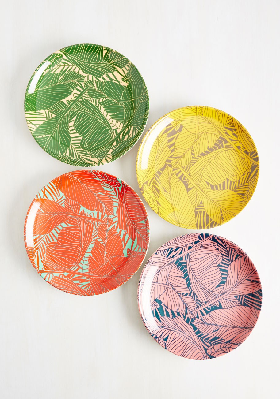 Let’s Be Fronds Plate Set | ModCloth (US)
