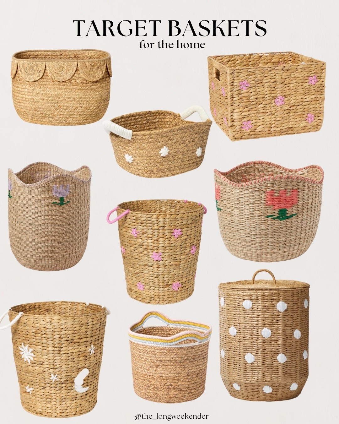 Spring Wicker baskets from Target! 

Storage containers that double as decor for your home 🙌🏻

#LTKSpringSale #LTKHome #LTKSeasonal