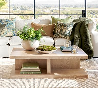 Newport Rectangular Coffee Table (54") | Pottery Barn (US)