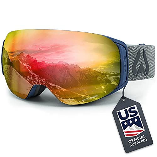 Wildhorn Roca Snowboard & Ski Goggles - US Ski Team Official Supplier - Interchangeable Lens - Premi | Amazon (US)