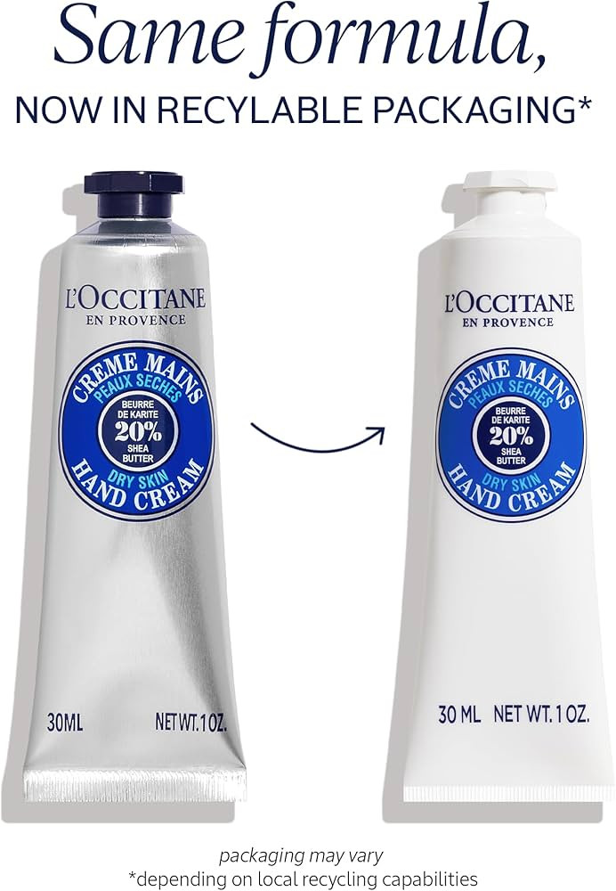 L’OCCITANE Shea Butter Hand Cream: Nourishes Very Dry Hands, Protects Skin, With 20% Organic Sh... | Amazon (US)