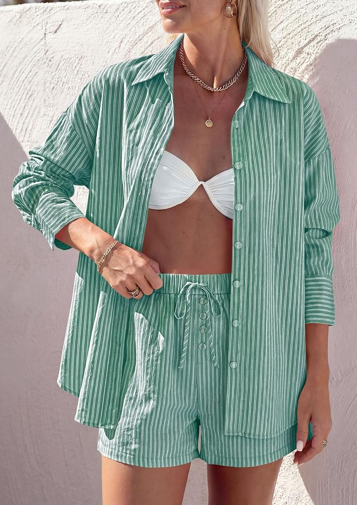 PRETTYGARDEN Women's Summer 2 Piece Outfits Lounge Sets | Amazon (US)