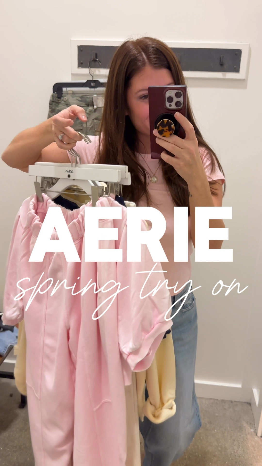 Aerie had the cutest spring finds right now! Loving these cozy sets and fun lace details! And it’s ALL on SALE! 🙌🏼🚨

Follow me for more affordable fashion and outfit inspo for spring! 

Wearing:
Puff sleeve sweatshirt – size small 
Barrel sweatpants – size small 
Sweatpants shorts – size small 
Pullover – size small 
Trouser sweatpants – size extra small
Lace T-shirt – size small 
Satin skirt – size small, runs a little big 
Graphic tee – size small 

#LTKSaleAlert #LTKOver40 #LTKFindsUnder50