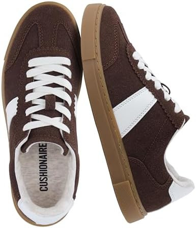 CUSHIONAIRE Balance Womens Sneakers, Casual Tennis Shoes for Women with Memory Foam and Slip Resi... | Amazon (US)