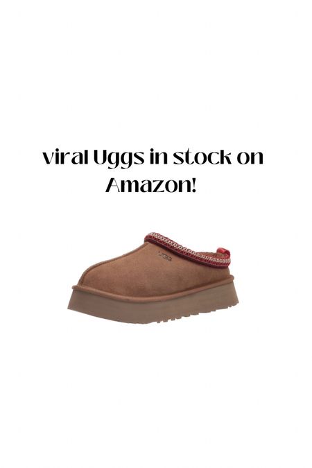 the viral Tazz Uggs are in stock on Amazon!! Run before they sell out 

#LTKFind #LTKSeasonal #LTKshoecrush