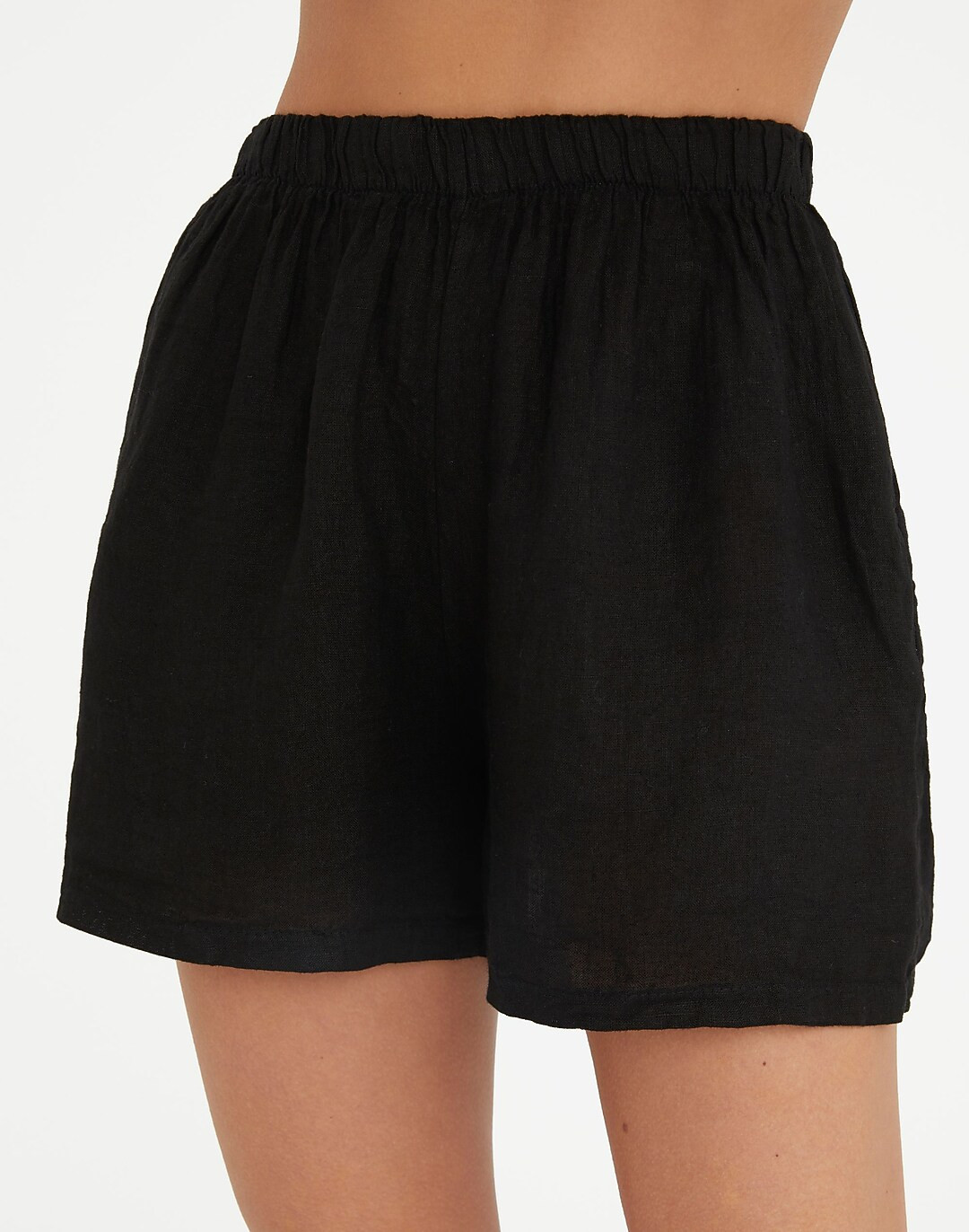 Marché The Zion Linen Shorts | Madewell