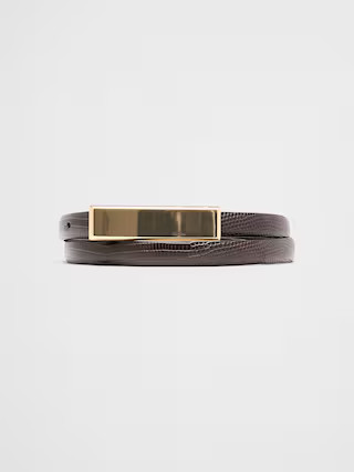 Leather Ultra Skinny Dress Belt | Banana Republic Factory