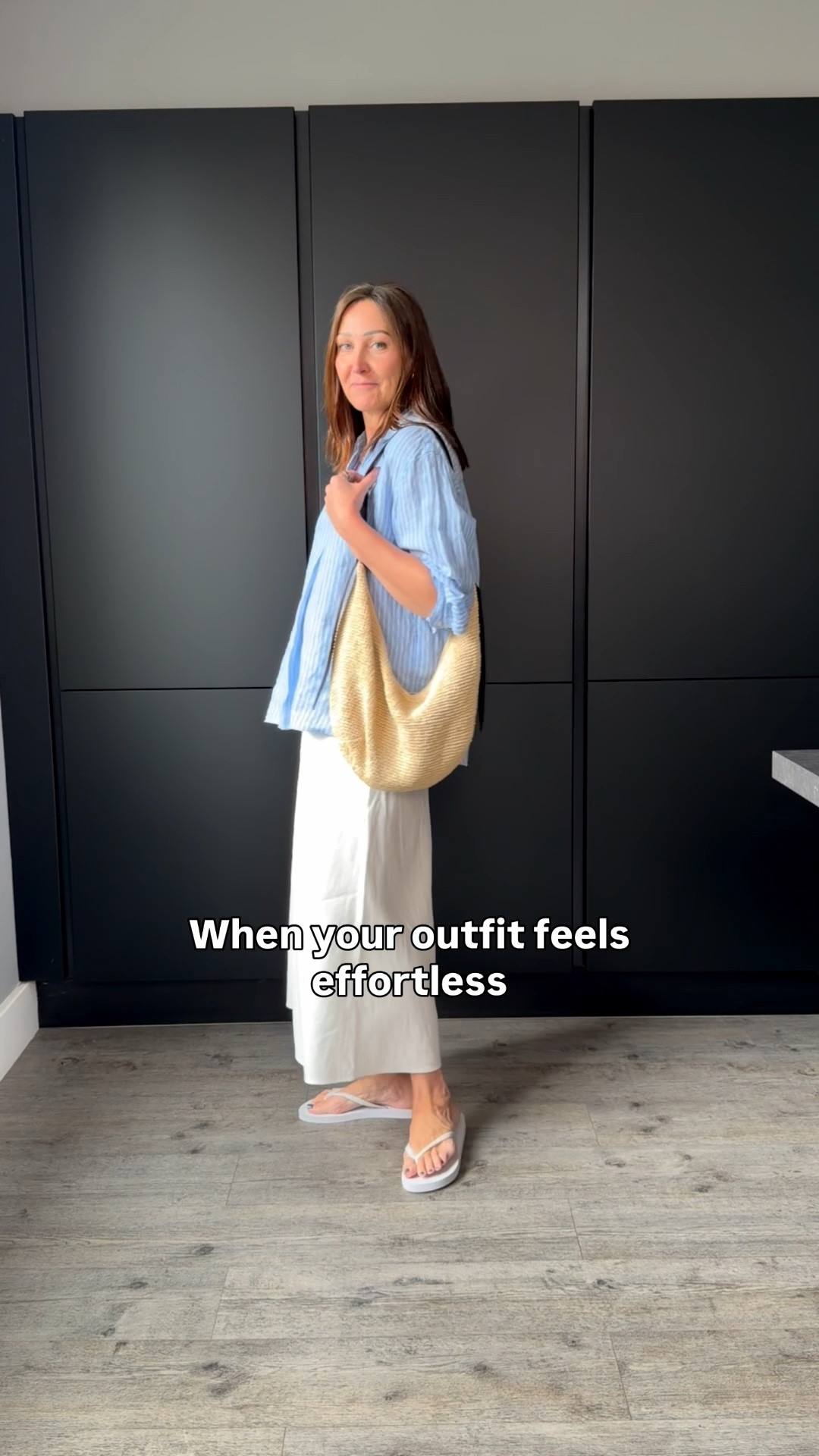 When you look good, you feel good - and when you feel good you feel confident. 
Comfort and ease are so important when it comes to feeling good. If you’re constantly adjusting or thinking about your clothes they aren’t doing their job. 
Flowing fabrics that fit and flatter make all the difference and this outfit is the best of both.
Linen blend, soft and light - it’s the effortless looks that will give you the biggest reward xx

#LTKsummer #LTKstyletip #LTKover50style