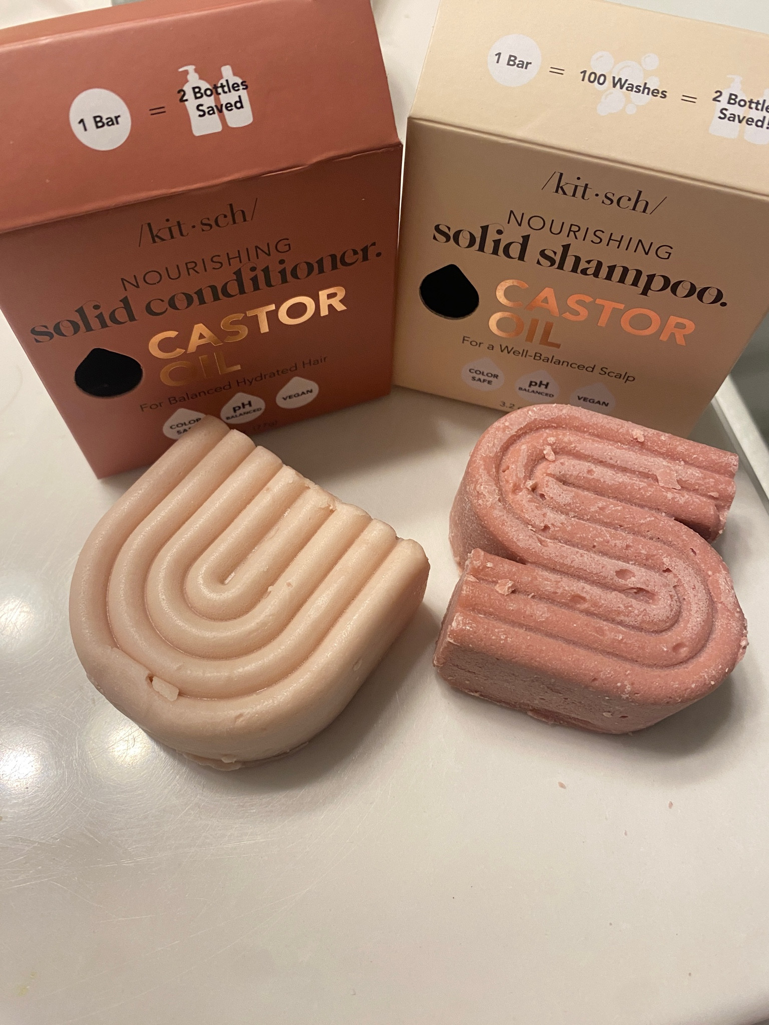 My new favorites for wash day! I was pleasantly surprised at how well these bars cleansed my scalp and conditioned my hair. I’ve always been a bit skeptical when it came to shampoo and conditioner bars. So I made sure to put some extra research into brands, their ingredients, and reviews from women with a similar hair texture to mine. As a wavy, curly girl, I’m excited to say that I’ll continue to use Kitsch’s castor oil line in my routine. 

#LTKMostLoved #LTKHome #LTKFindsUnder50
