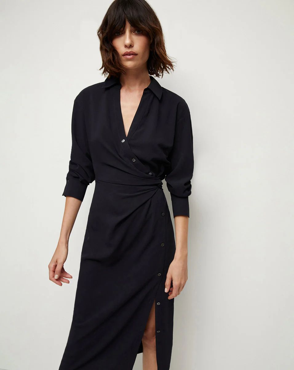 Wright Wrap Dress | Veronica Beard