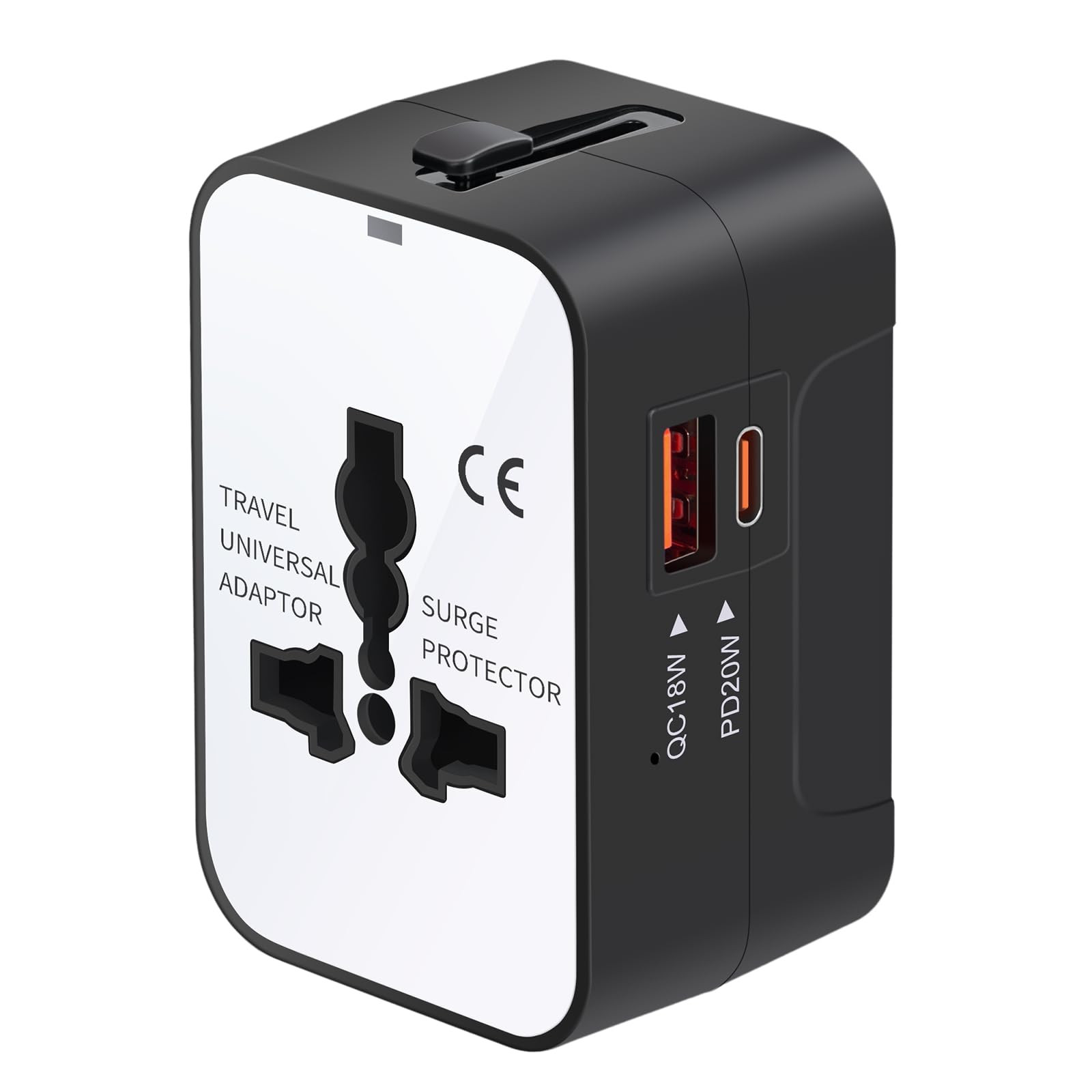 Travel Adapter Fast Charge, GaN Worldwide All in One Universal Travel Adapter with PD3.0 Type C &... | Amazon (US)