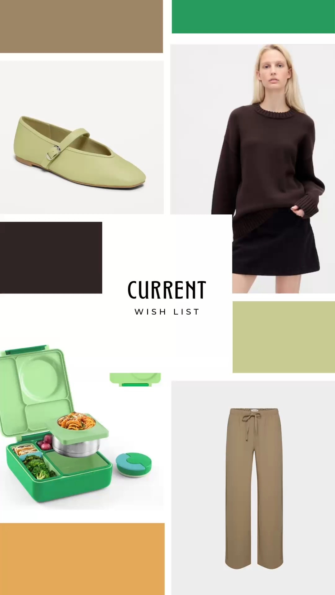 The colors of this week's wishlist are unintentionally giving St. Patrick's Day vibes 🤣

The first item is not a usual category in my wish lists but I really want to get this lunch box for my oldest. She loves oatmeal, soup, and noodles. Other kids on her baseball team had it and it's just so practical. The handle is also such a good size for parents carrying a 100 things. 

Second, I just saw these new Old Navy shoes on their site last night and I love how they look. The two other style shoes I have from them are so comfy and I think these would be perfect for spring. 

This all cotton Gap sweater is a staple. I have the cardigan version and love it. This chocolate color is so rich looking, it's gorgeous. 

Lastly, these pants are $$$ but everyone raves about them. They can dressed up or down and look luxe. I'd love to pull the trigger when spending lockdown is over  

#LTKmomlife #LTKFindsUnder100 #LTKKids