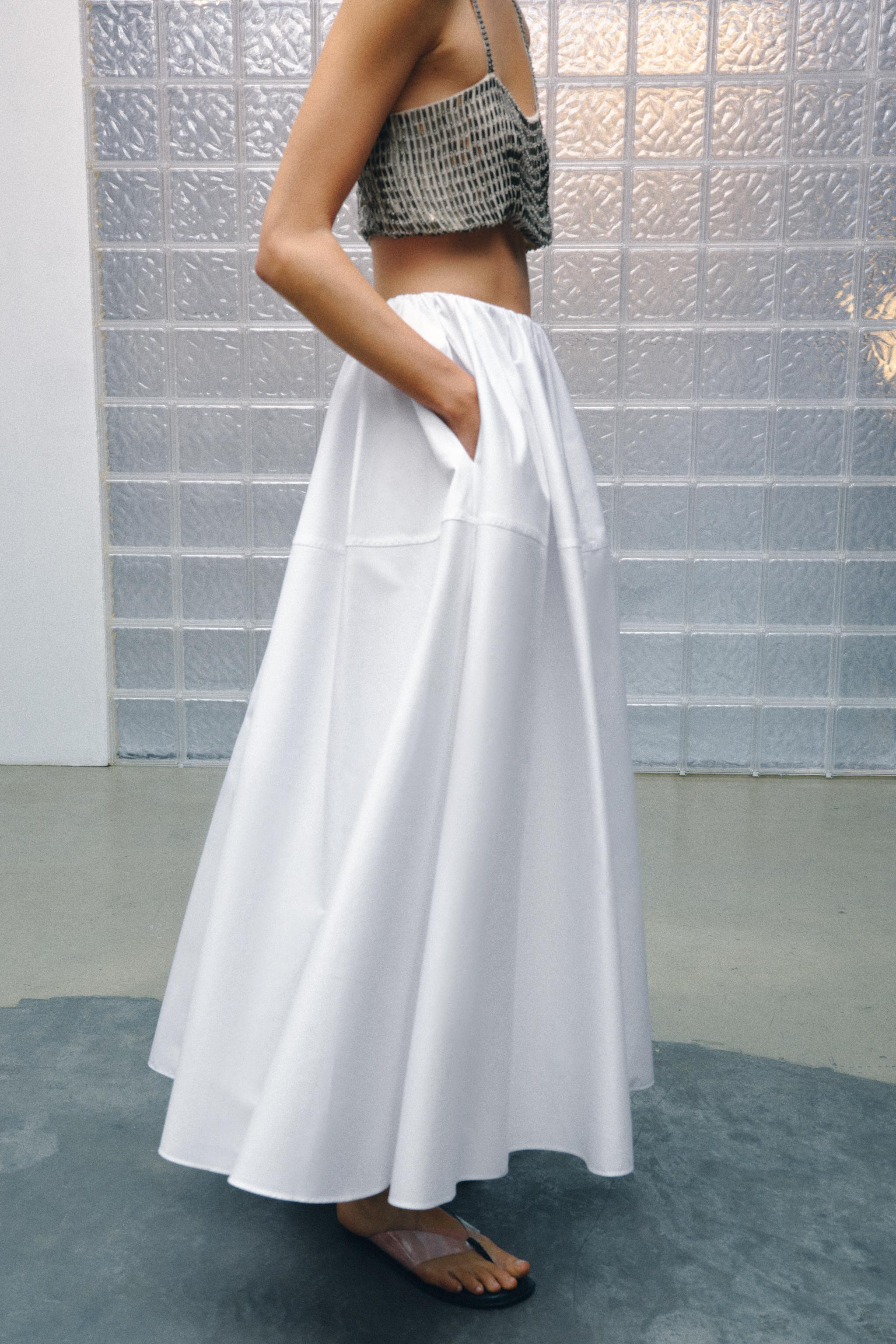 ZW COLLECTION VOLUMINOUS SKIRT | Zara US