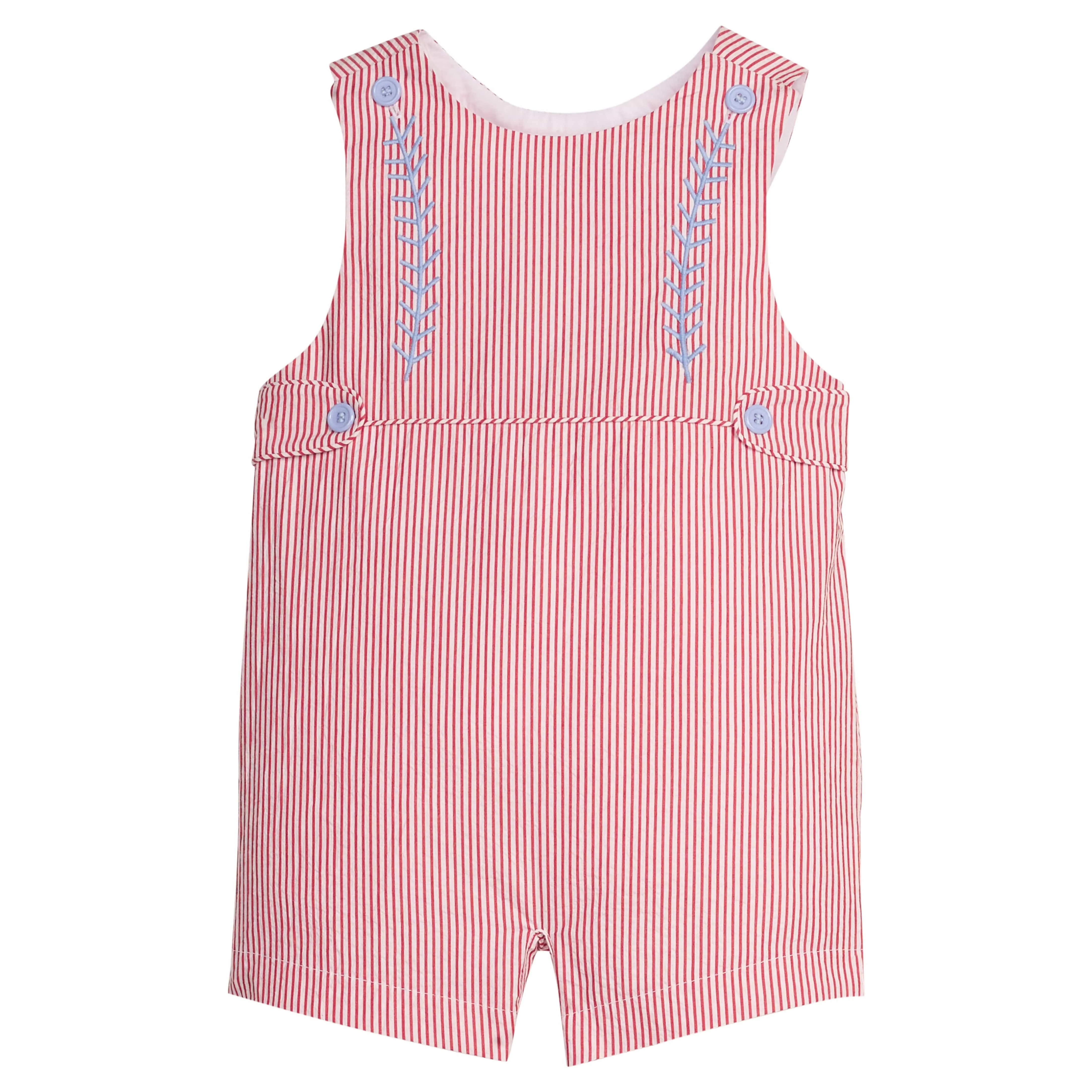 Baseball Button Tab John John for Boys | Little English | Little English