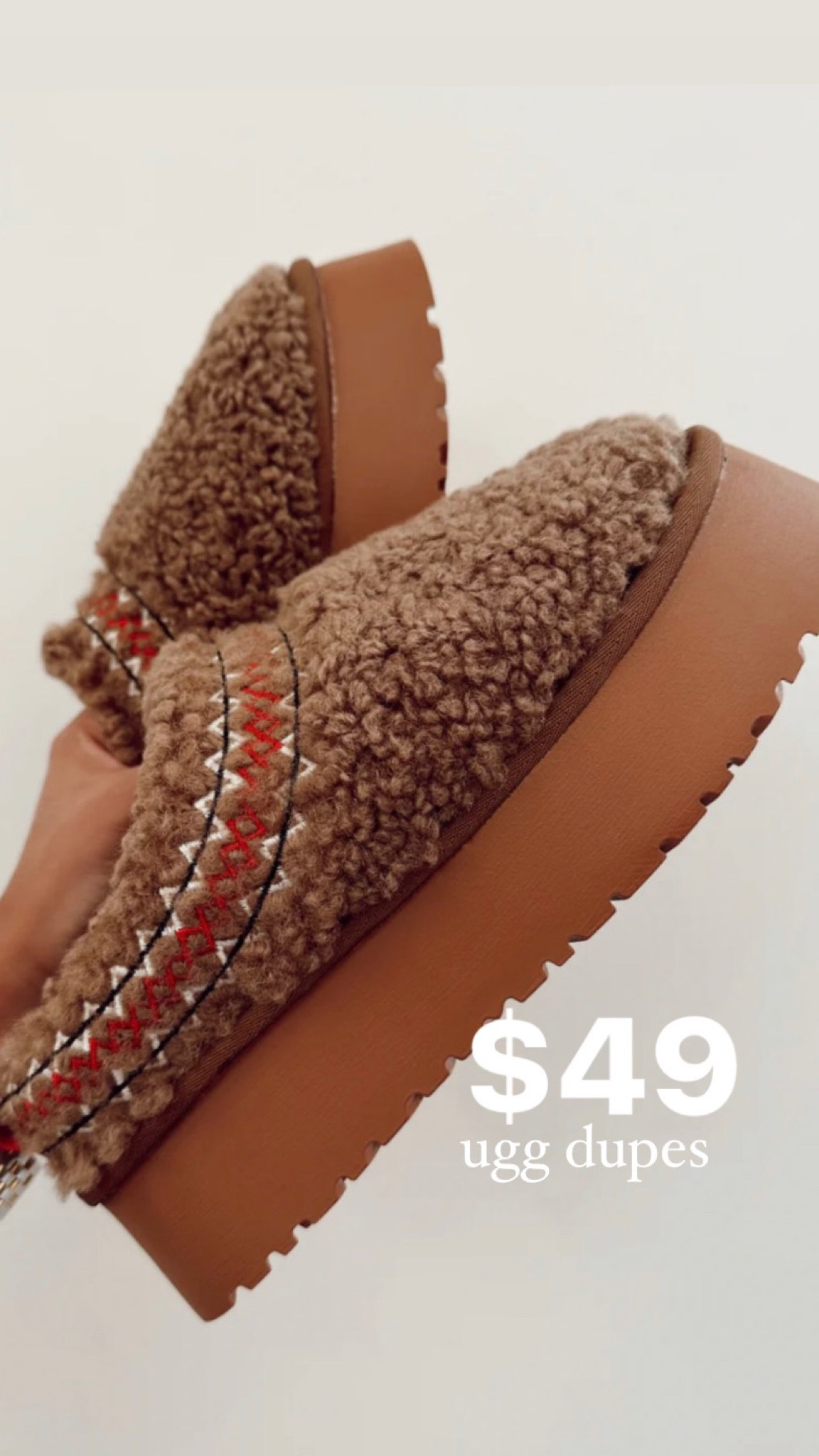 UGG DUPE ALERT❕ sherpa uggs, platform slippers, platform ugg dupes, 🤎

#LTKSeasonal #LTKGiftGuide #LTKshoecrush