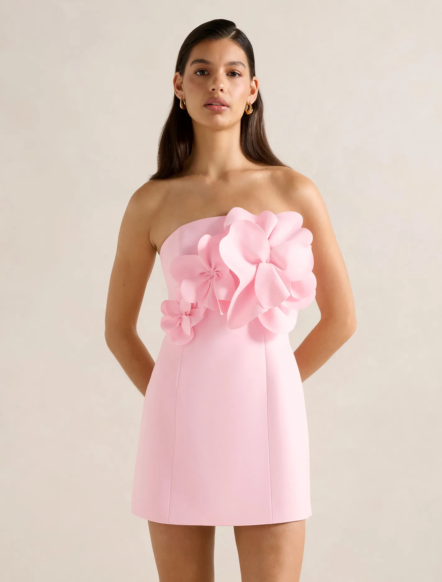 Tessa Flower Mini Dress | Ever New (CA)