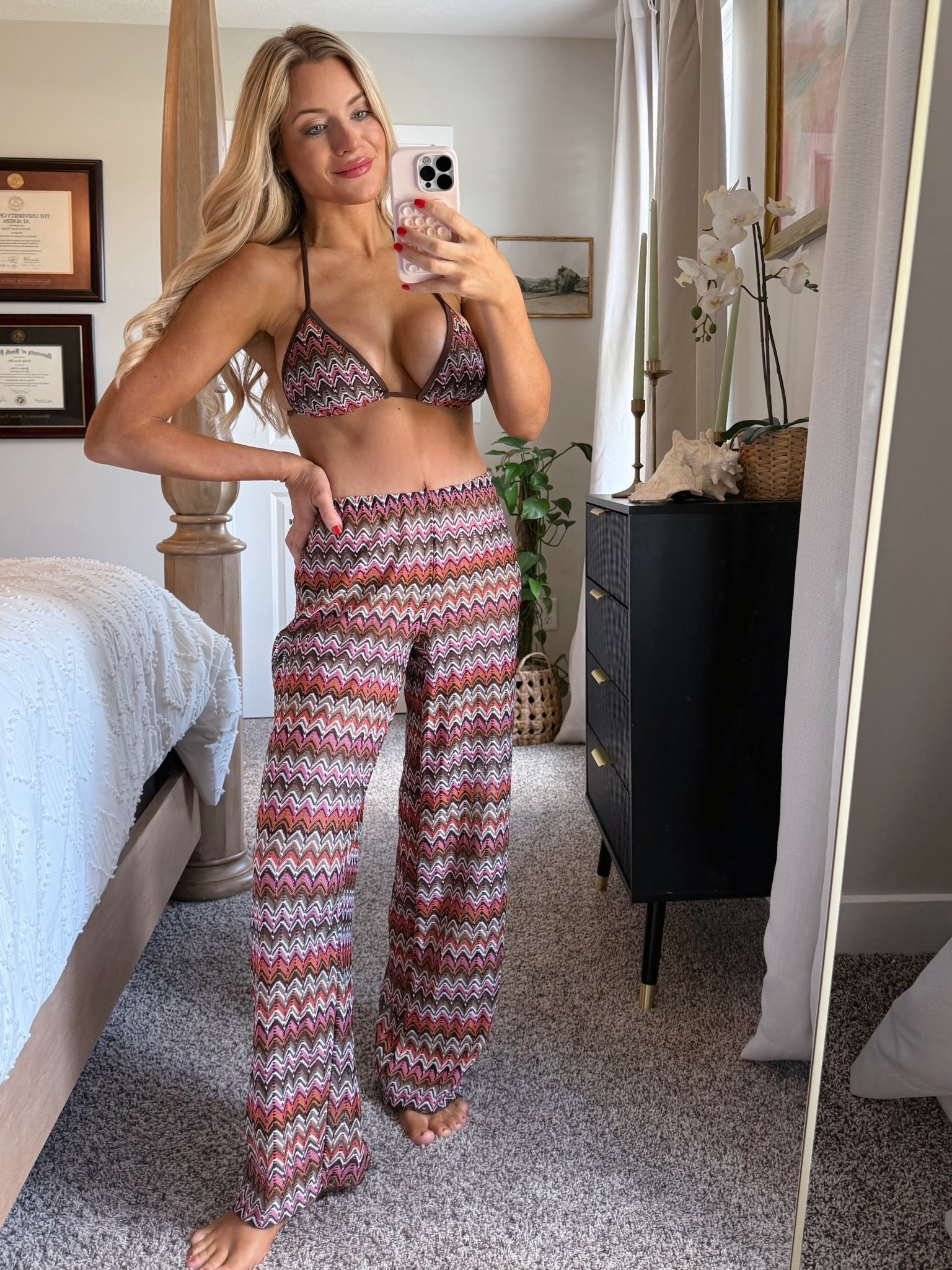 Obsessed with this crochet set from Target 💗 looks and feels so much more expensive than it is! Such a great set for high summer. I’m wearing a small in the top and XS in the bottoms and pants.

#LTKSwim #LTKFindsUnder50 #LTKSaleAlert