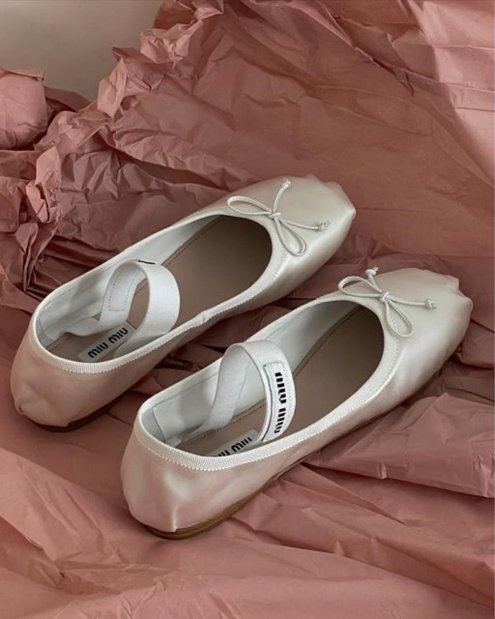 Satin ballerinas curated on LTK