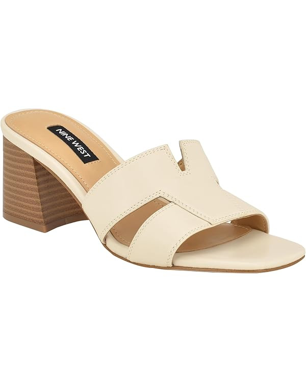 Nine West Womens Griselda Block Heel Sandals | Amazon (US)