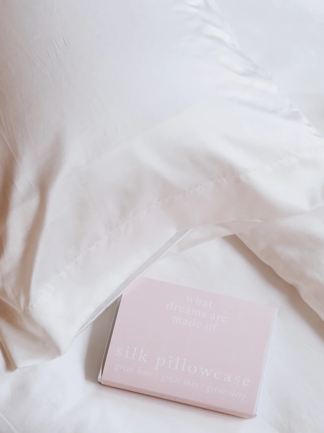 What Dreams are Made of Silk Pillowcase Queen | The Cross Decor & Design