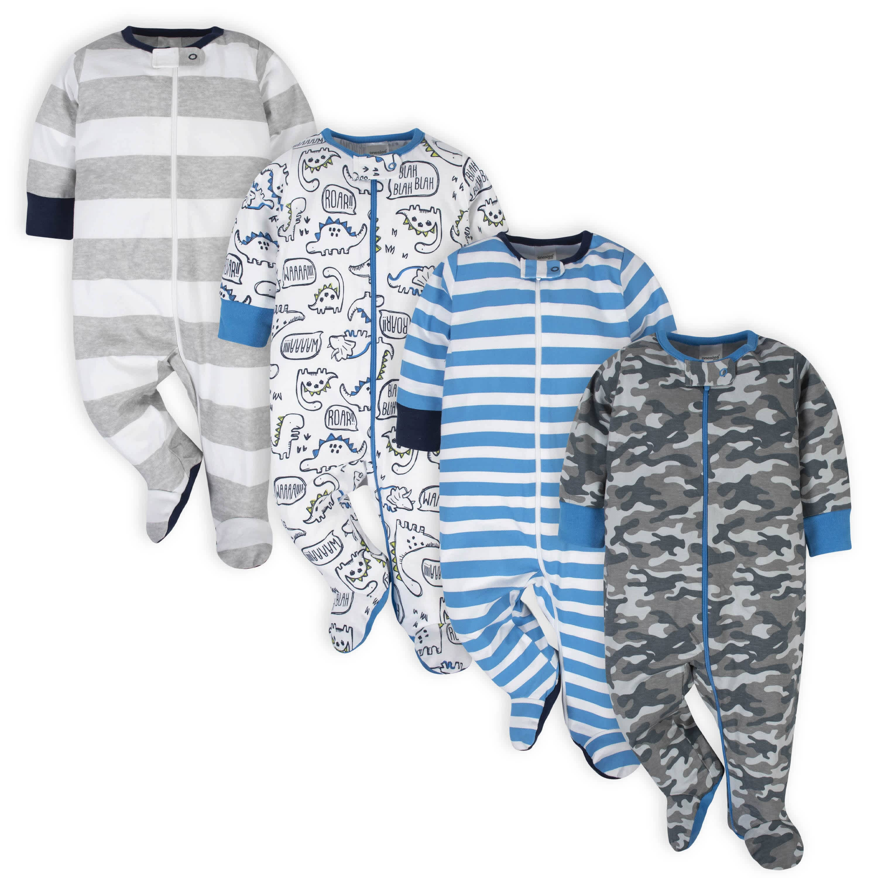 4-Pack Baby Boys Dino Sleep 'N Plays | Gerber Childrenswear