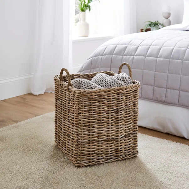 Churchgate Rattan Log Basket | Dunelm (migrated)