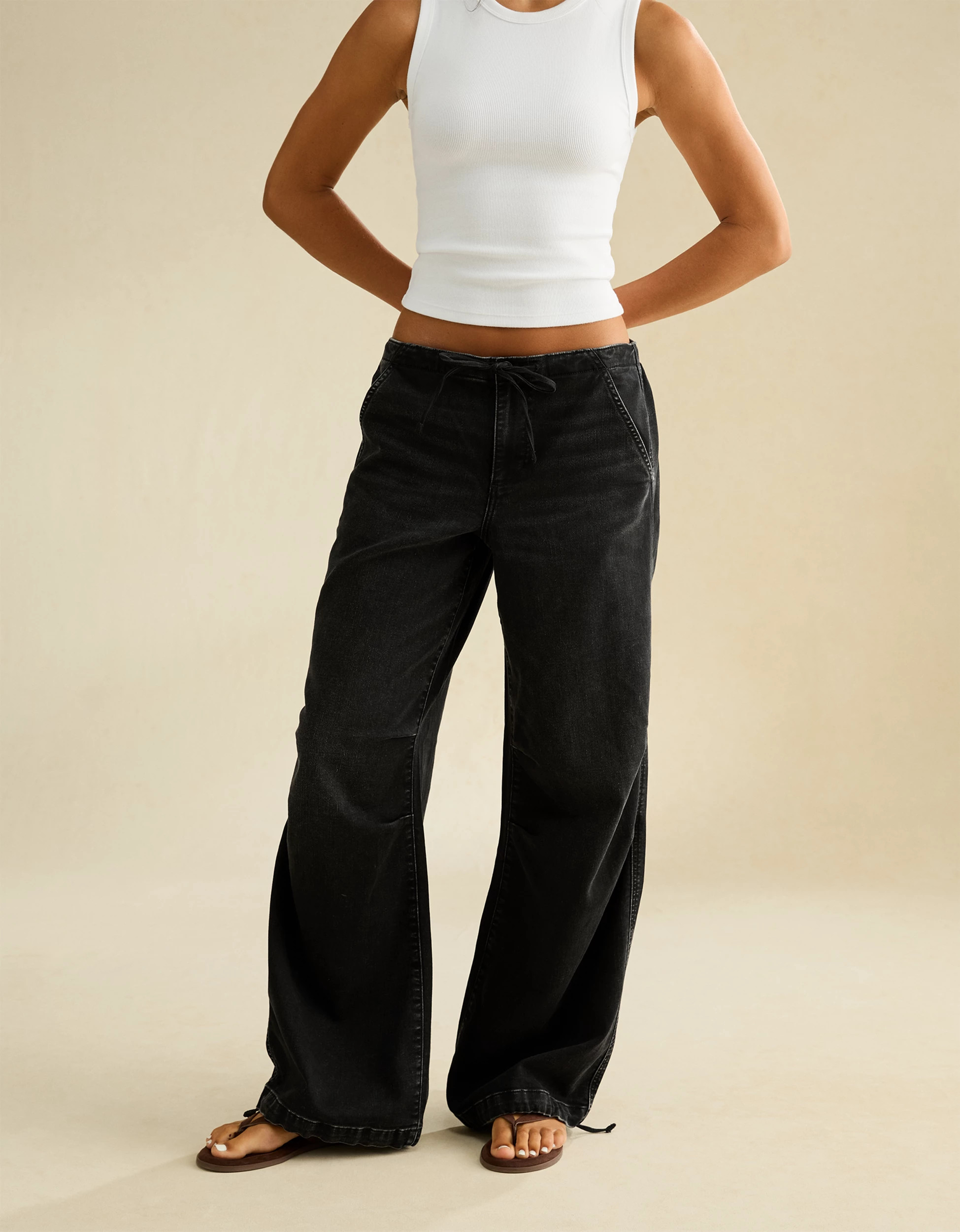 AE Low-Rise Cozy Baggy Jean | American Eagle Outfitters (US & CA)
