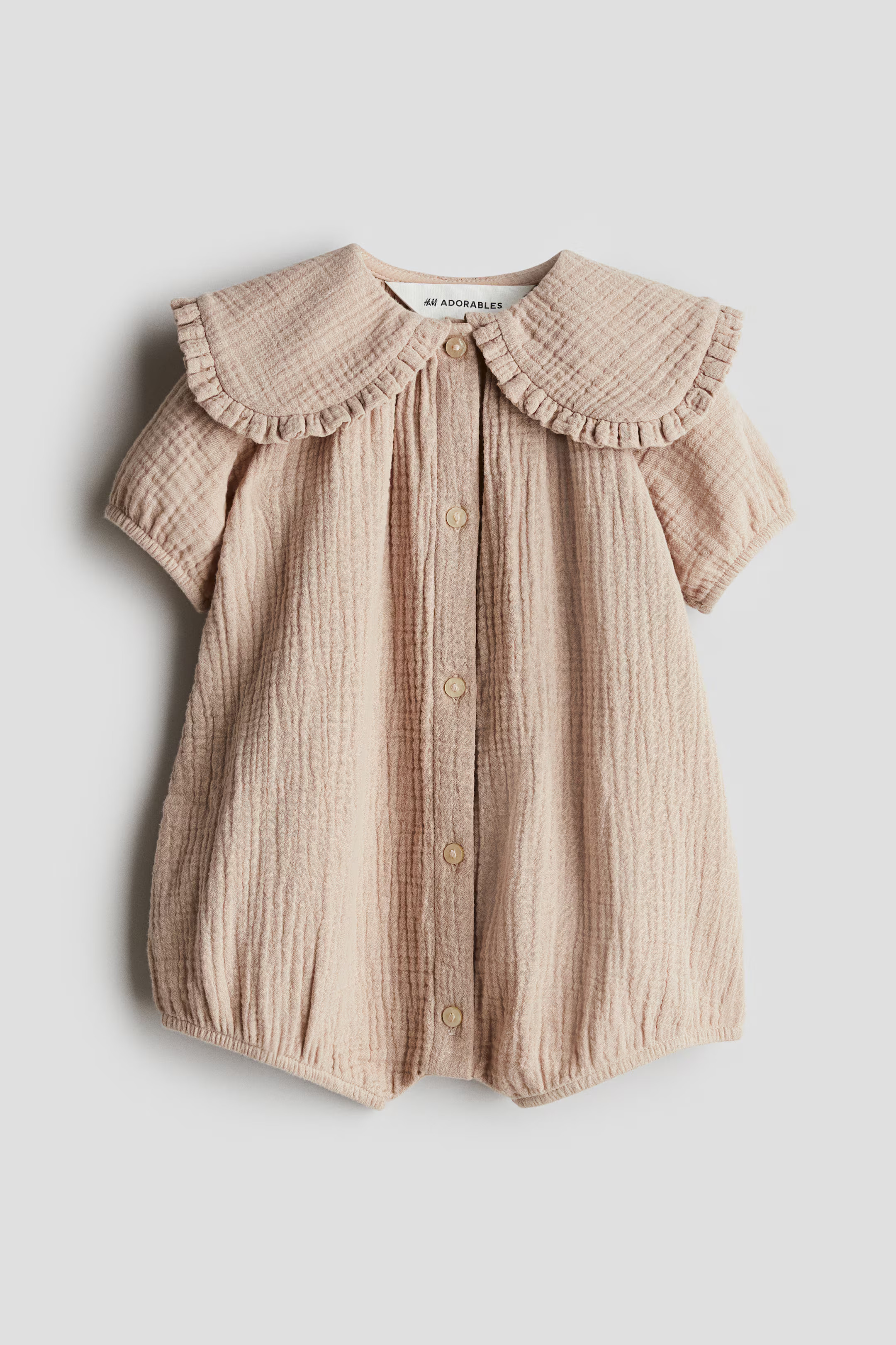 Cotton Muslin Romper Suit | H&M (US + CA)