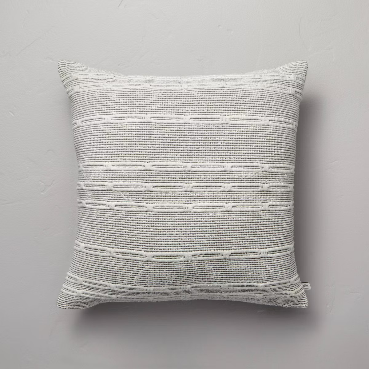 Horizontal Chain Stripe Throw Pillow - Hearth & Hand™ with Magnolia | Target