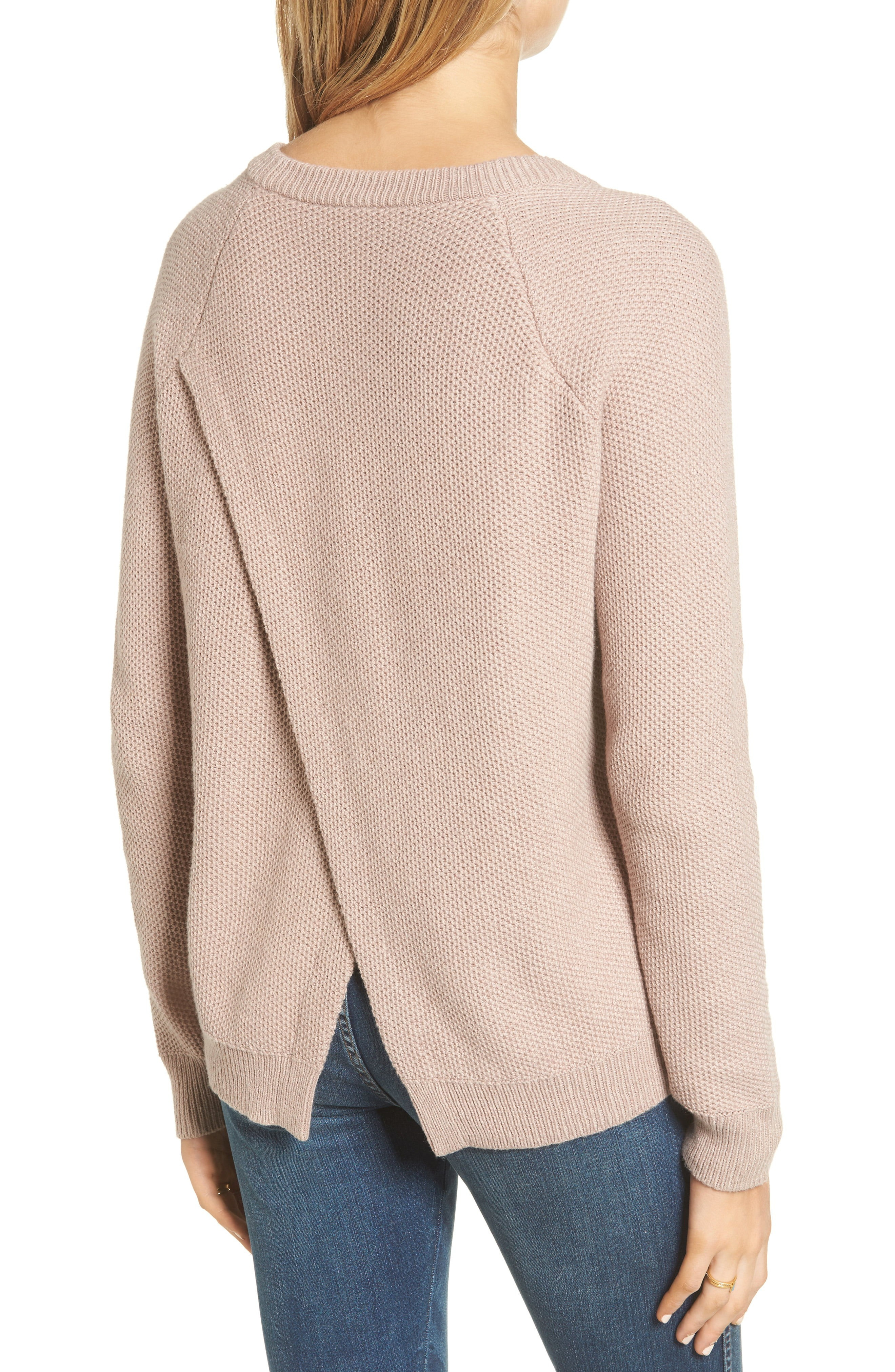 Province Cross Back Knit Pullover | Nordstrom
