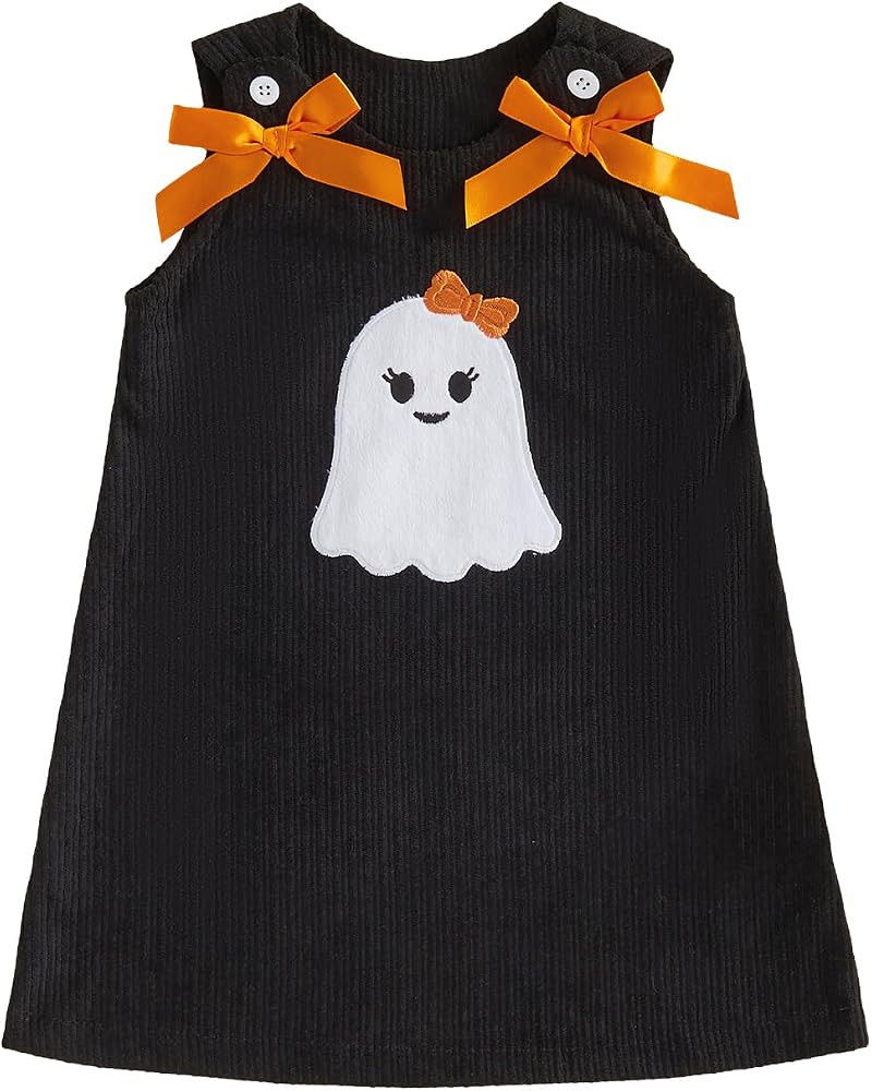 Rtnnsbbfcm Toddler Baby Girl Christmas Outfit Merry Santa A-line Dress | Amazon (US)